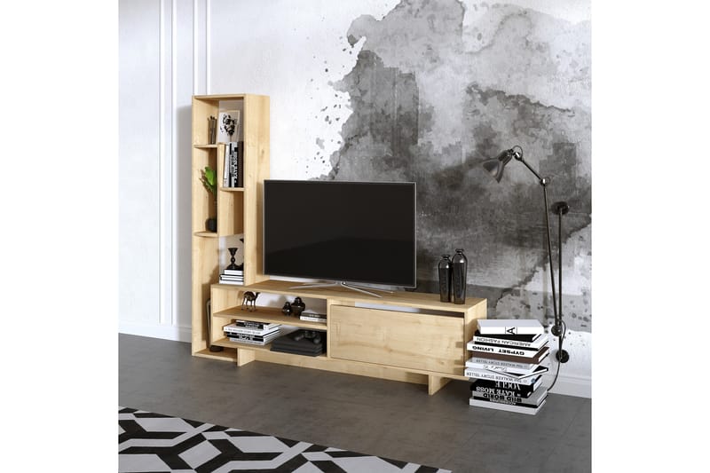 RUSON Tv-bänk 177 cm Natur - Möbler - Vardagsrum - Tv-möbler & mediamöbler - Tv-bänkar