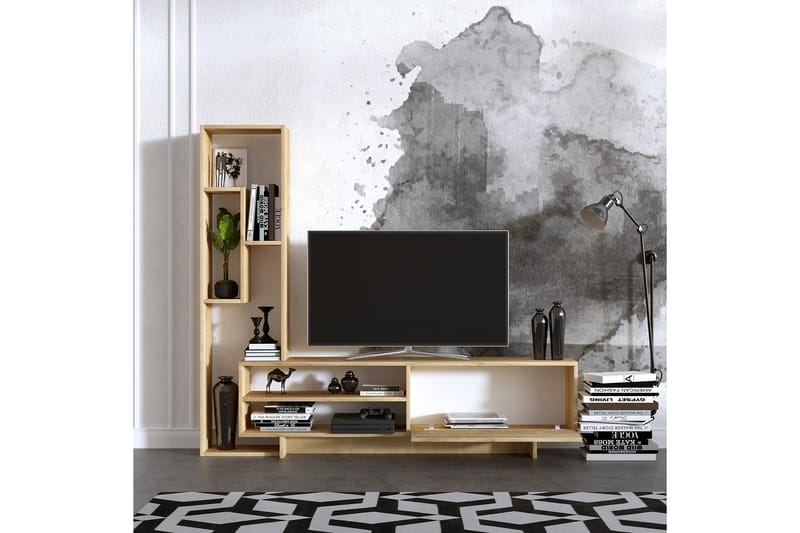 RUSON Tv-bänk 177 cm Natur - Möbler - Vardagsrum - Tv-möbler & mediamöbler - Tv-bänkar