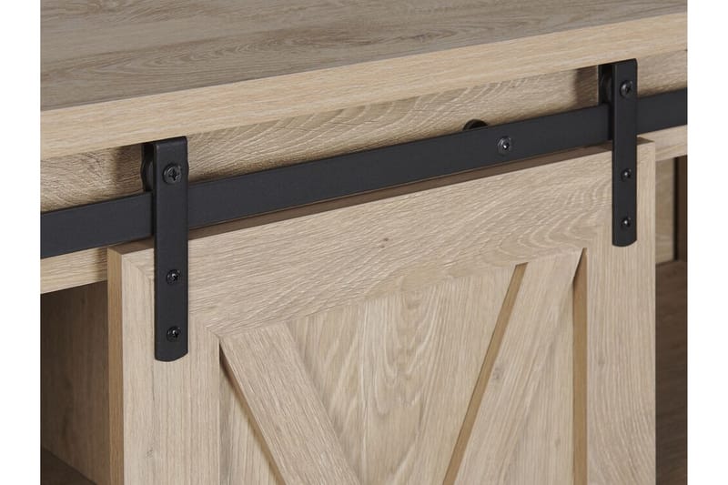 SANOLIAN TV-bänk 150x40 cm Ljusbrun - Möbler - Vardagsrum - Tv-möbler & mediamöbler - Tv-bänkar