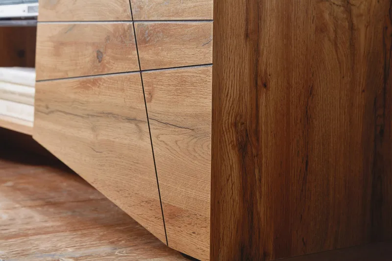 Seddik Tv-bänk 50x160 cm Rektangulär - Brun - Möbler - Vardagsrum - Tv-möbler & mediamöbler - Tv-bänkar