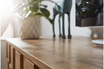 Seddik Tv-bänk 51x160 cm Rektangulär - Brun - Möbler - Vardagsrum - Tv-möbler & mediamöbler - Tv-bänkar