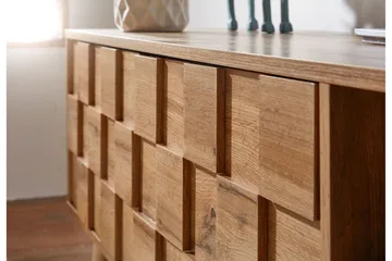 Seddik Tv-bänk 51x160 cm Rektangulär - Brun - Möbler - Vardagsrum - Tv-möbler & mediamöbler - Tv-bänkar