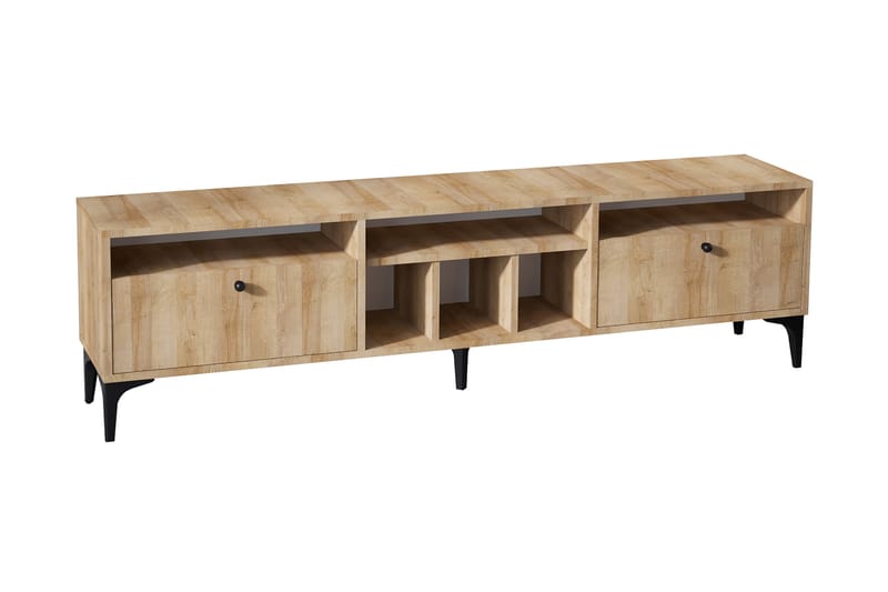 SIMONTE Tv-bänk 180 cm Natur - Möbler - Vardagsrum - Tv-möbler & mediamöbler - Tv-bänkar