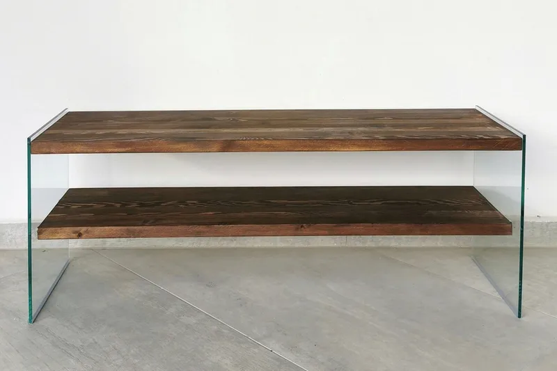 Siyam TV-Bänk 120 cm - Valnöt - Möbler - Vardagsrum - Tv-möbler & mediamöbler - Tv-bänkar