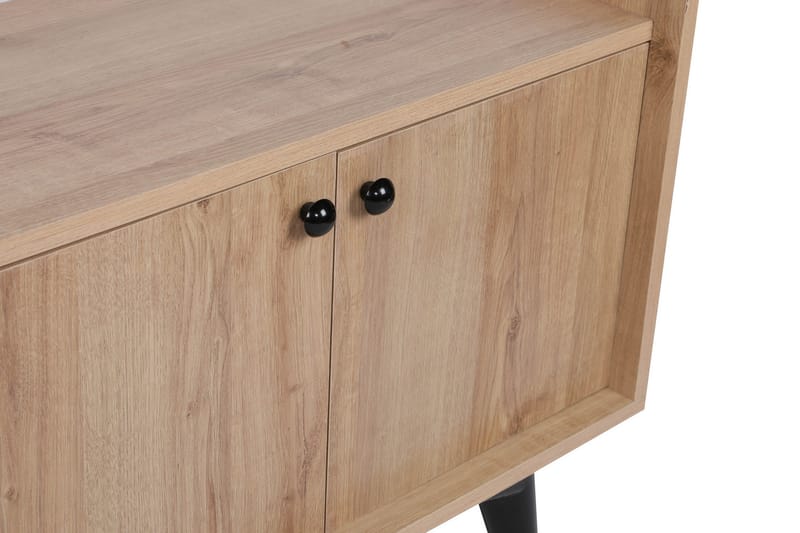 Sogel Tv Bänk 150 cm med Förvaring i Trä - Beige - Möbler - Vardagsrum - Tv-möbler & mediamöbler - Tv-bänkar