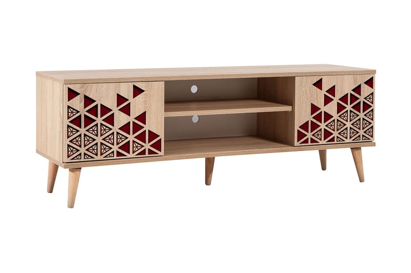STENBYN TV-Bänk 140 cm Brun - Möbler - Vardagsrum - Tv-möbler & mediamöbler - Tv-bänkar