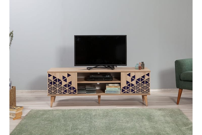 STENBYN TV-Bänk 140 cm Brun - Möbler - Vardagsrum - Tv-möbler & mediamöbler - Tv-bänkar