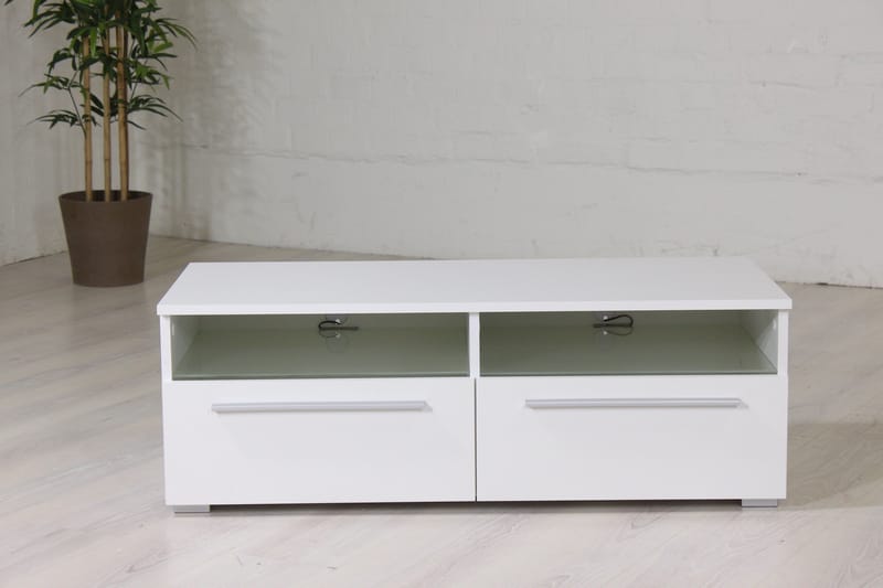 Stockend TV-Bänk 100 cm - Vit - Möbler - Vardagsrum - Tv-möbler & mediamöbler - Tv-bänkar
