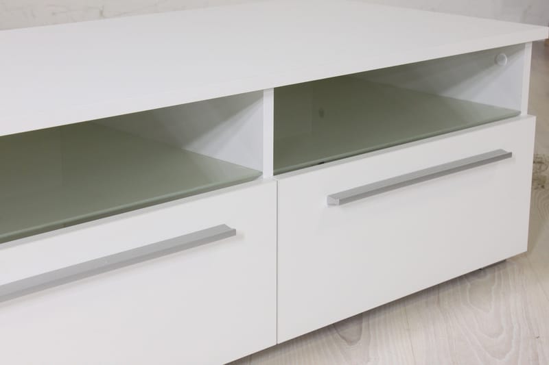 Stockend TV-Bänk 100 cm - Vit - Möbler - Vardagsrum - Tv-möbler & mediamöbler - Tv-bänkar