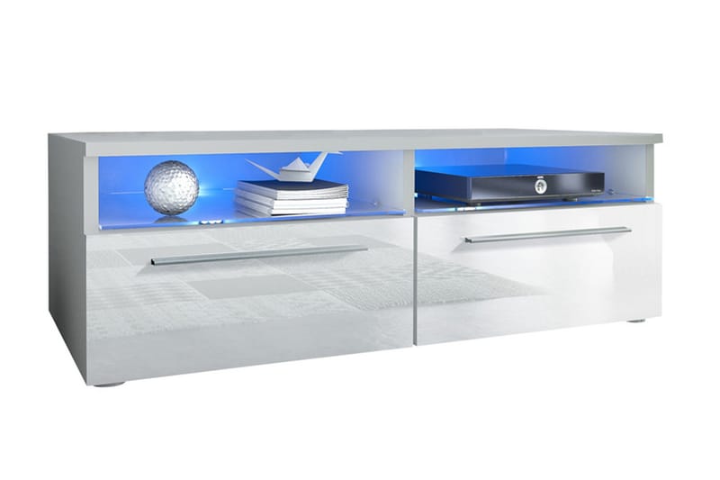 Stockend TV-Bänk 100 cm - Vit - Möbler - Vardagsrum - Tv-möbler & mediamöbler - Tv-bänkar