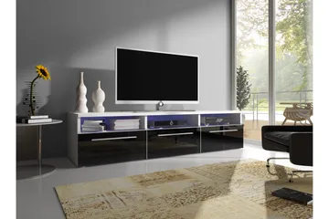 Stockend TV-Bänk 150 cm - Svart - Möbler - Vardagsrum - Tv-möbler & mediamöbler - Tv-bänkar