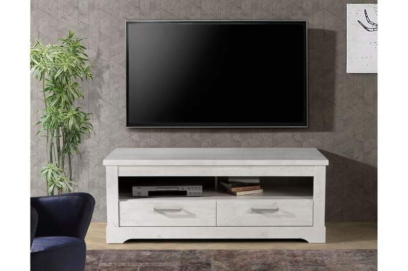 Svetis Tv-bänk 137 cm - Vit - Möbler - Vardagsrum - Tv-möbler & mediamöbler - Tv-bänkar