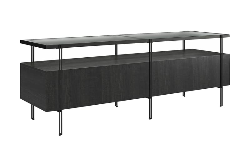 SWENDO Tv-bänk Svart - Möbler - Vardagsrum - Tv-möbler & mediamöbler - Tv-bänkar
