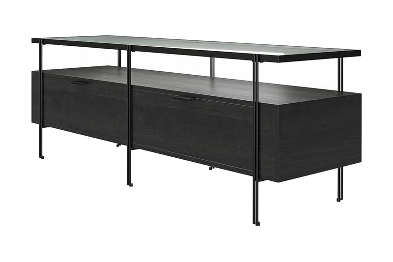 SWENDO Tv-bänk Svart - Möbler - Vardagsrum - Tv-möbler & mediamöbler - Tv-bänkar