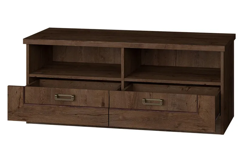 Tadeusz TV-bänk 118x50x50 cm - Brun - Möbler - Vardagsrum - Tv-möbler & mediamöbler - Tv-bänkar