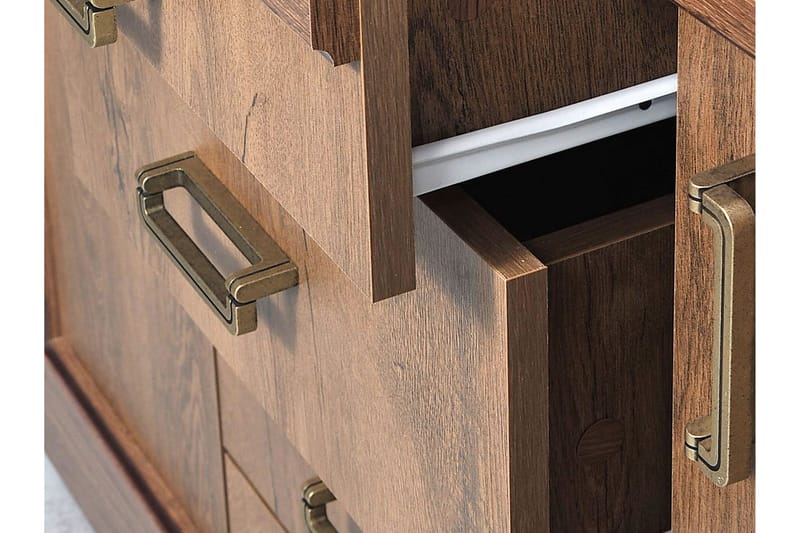 Tadeusz TV-bänk 88x50x69 cm - Brun - Möbler - Vardagsrum - Tv-möbler & mediamöbler - Tv-bänkar