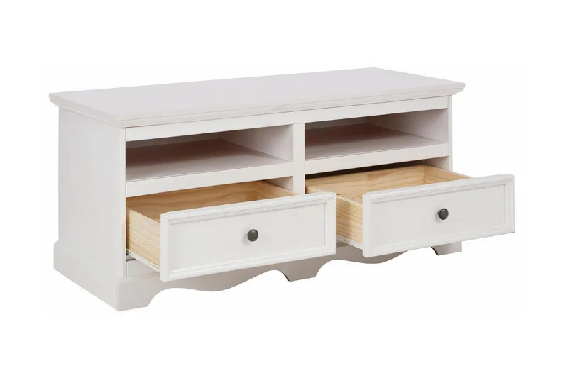 Taisia TV-bänk 120 cm - Vit - Möbler - Vardagsrum - Tv-möbler & mediamöbler - Tv-bänkar