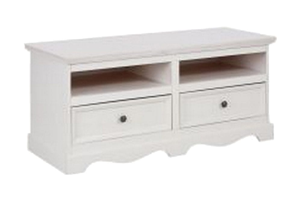 Taisia TV-b&auml;nk 120 cm - Vit