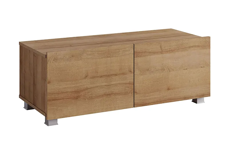 Tessan TV-bänk 100 cm Liten - Gyllene Ek - Möbler - Vardagsrum - Tv-möbler & mediamöbler - Tv-bänkar