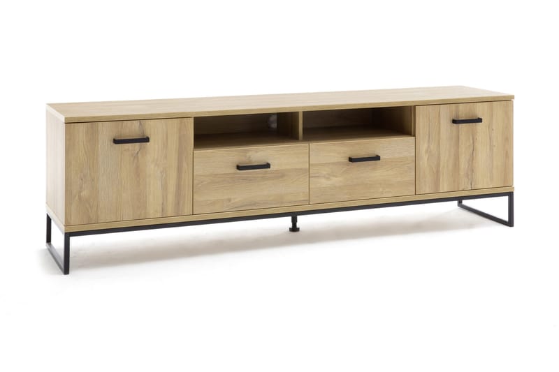 Toledo TV-bänk 201 cm, Trä/Natur