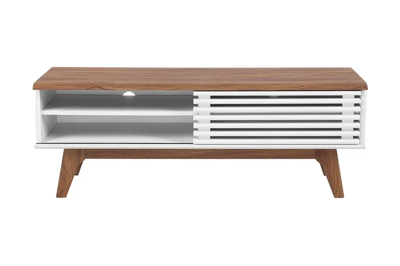 Toledo Tv-Bänk 35x117 cm - Vit - Möbler - Vardagsrum - Tv-möbler & mediamöbler - Tv-bänkar