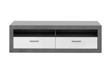 Tolovgrad Golvstående Tv-bänk 152,7 cm med Förvaring i Målat Trä - Grå - Möbler - Vardagsrum - Tv-möbler & mediamöbler - Tv-bänkar