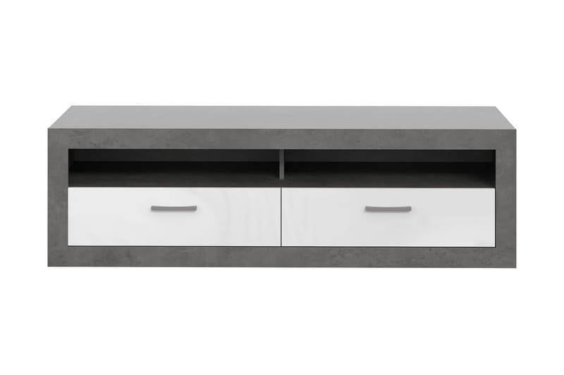 Tolovgrad Golvstående Tv-bänk 152,7 cm med Förvaring i Målat Trä - Grå - Möbler - Vardagsrum - Tv-möbler & mediamöbler - Tv-bänkar