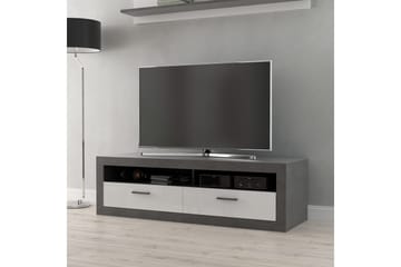 Tolovgrad Golvstående Tv-bänk 152,7 cm med Förvaring i Målat Trä - Grå - Möbler - Vardagsrum - Tv-möbler & mediamöbler - Tv-bänkar