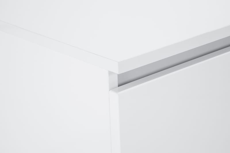 TOLSBY Tv-Bänk 120 cm LED-Belysning Vit - Möbler - Vardagsrum - Tv-möbler & mediamöbler - Tv-bänkar