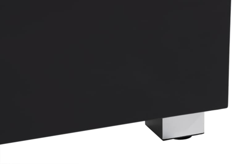 TOLSBY Tv-Bänk 200 cm LED-Belysning Svart - Möbler - Vardagsrum - Tv-möbler & mediamöbler - Tv-bänkar