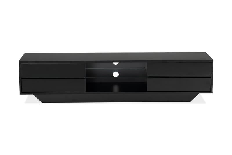 TOLSBY Tv-bänk 36 cm Svart med LED Belysning - Möbler - Vardagsrum - Tv-möbler & mediamöbler - Tv-bänkar