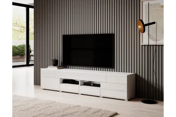 Toreno Tv-bänk 208 cm - Vit - Möbler - Vardagsrum - Tv-möbler & mediamöbler - Tv-bänkar