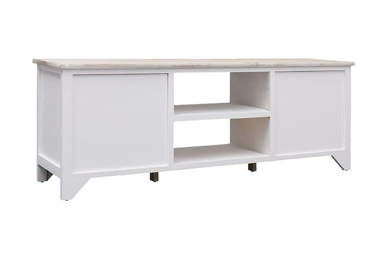 Tv-bänk 108x30x40 cm massivt paulowniaträ - Brun - Möbler - Vardagsrum - Tv-möbler & mediamöbler - Tv-bänkar