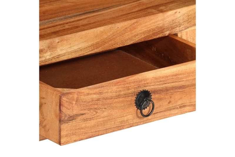 TV-bänk 110x30x40 cm massiv akacia - Brun - Möbler - Vardagsrum - Tv-möbler & mediamöbler - Tv-bänkar