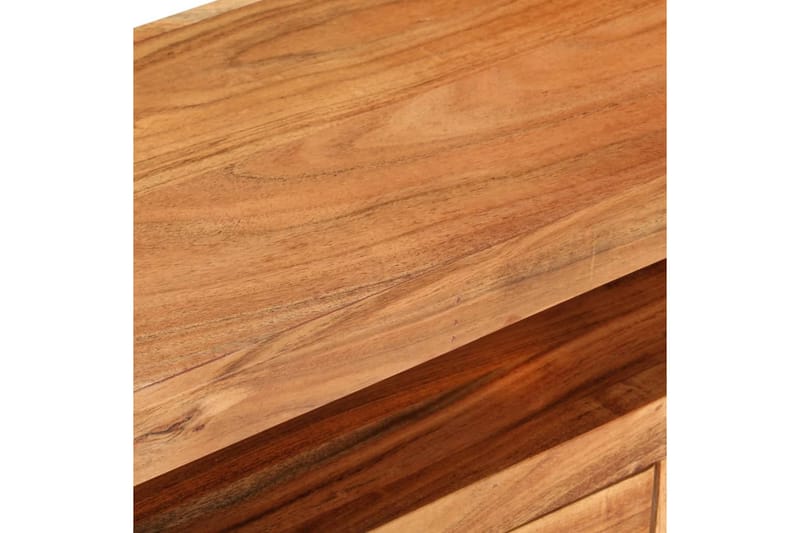 TV-bänk 110x30x40 cm massiv akacia - Brun - Möbler - Vardagsrum - Tv-möbler & mediamöbler - Tv-bänkar