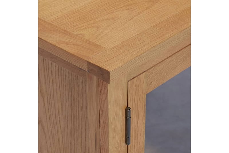 TV-bänk 110x35x44 cm massiv ek - Brun - Möbler - Vardagsrum - Tv-möbler & mediamöbler - Tv-bänkar