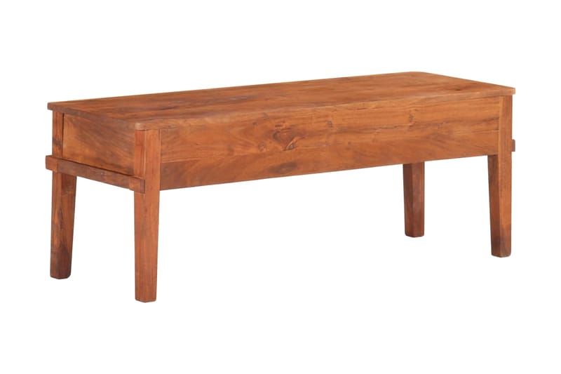 TV-bänk 110x40x41 cm massivt akaciaträ - Brun - Möbler - Vardagsrum - Tv-möbler & mediamöbler - Tv-bänkar