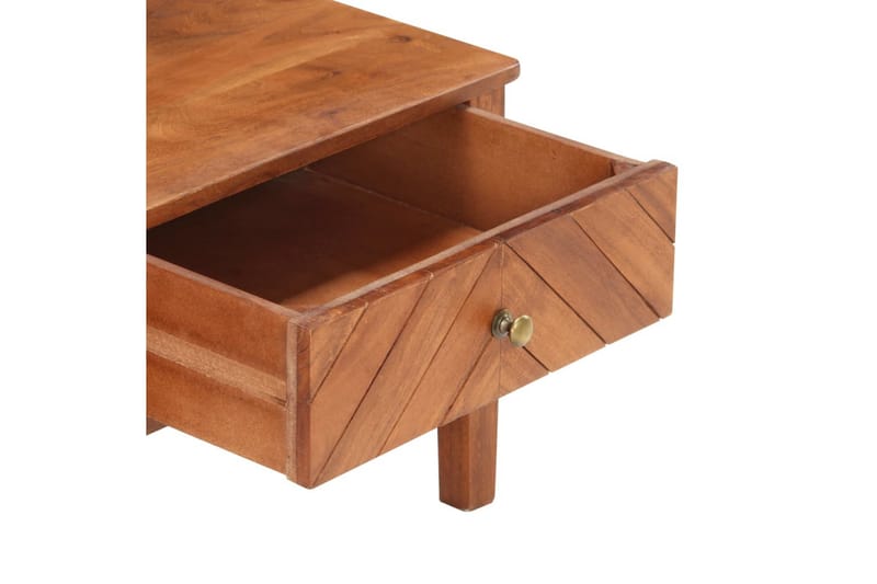 TV-bänk 110x40x41 cm massivt akaciaträ - Brun - Möbler - Vardagsrum - Tv-möbler & mediamöbler - Tv-bänkar