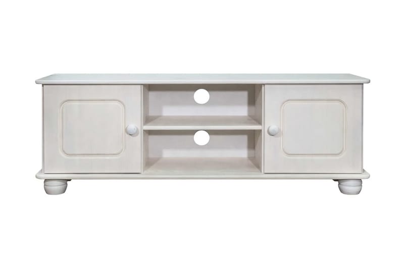 Tv-bänk 115x29x40 cm massiv furu - Brun - Möbler - Vardagsrum - Tv-möbler & mediamöbler - Tv-bänkar