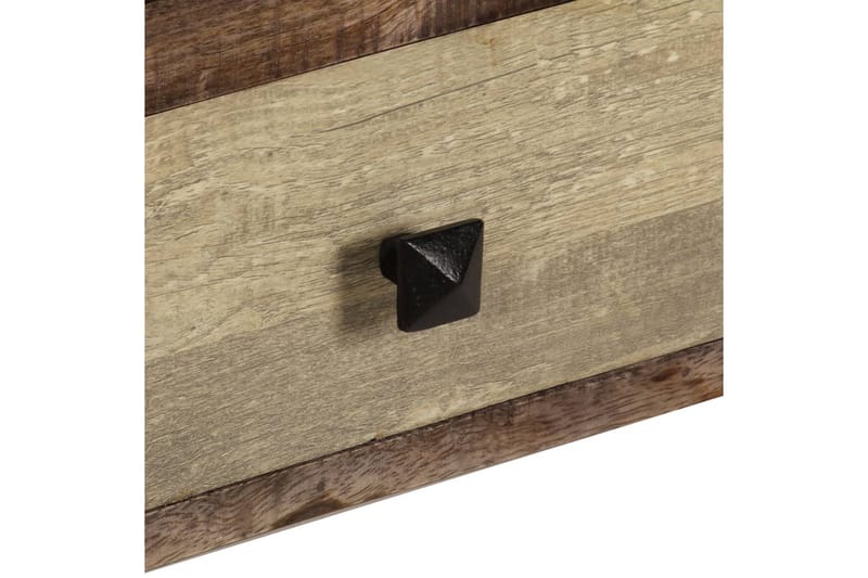 TV-bänk 118x30x40 cm massivt mangoträ - Brun - Möbler - Vardagsrum - Tv-möbler & mediamöbler - Tv-bänkar