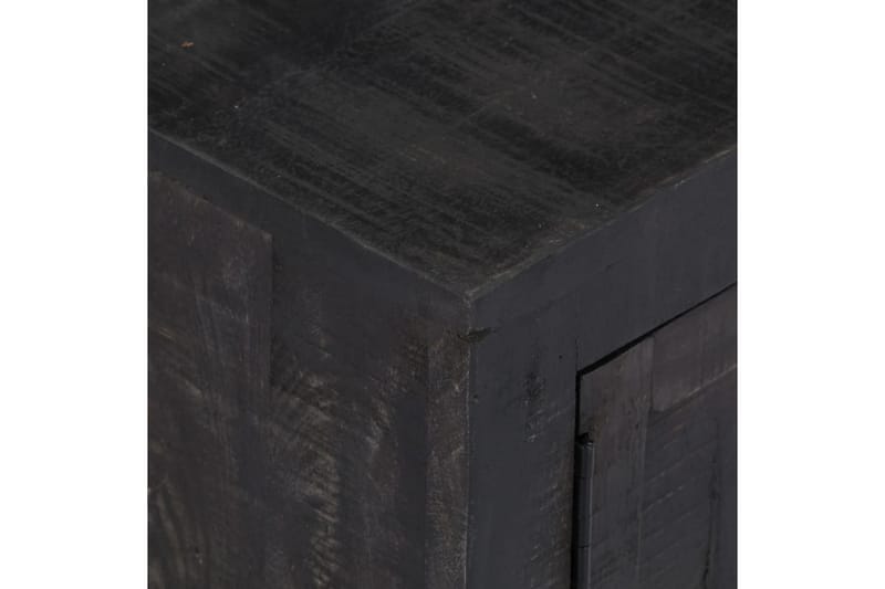 TV-bänk 118x30x40 cm svart massivt mangoträ - Svart - Möbler - Vardagsrum - Tv-möbler & mediamöbler - Tv-bänkar