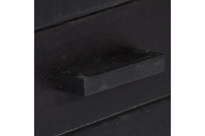 TV-bänk 118x30x40 cm svart massivt mangoträ - Svart - Möbler - Vardagsrum - Tv-möbler & mediamöbler - Tv-bänkar