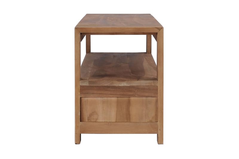 TV-bänk 120x30x40 cm massiv teak - Brun - Möbler - Vardagsrum - Tv-möbler & mediamöbler - Tv-bänkar