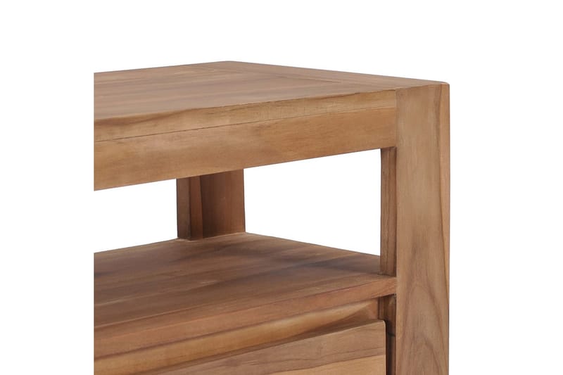 TV-bänk 120x30x40 cm massiv teak - Brun - Möbler - Vardagsrum - Tv-möbler & mediamöbler - Tv-bänkar