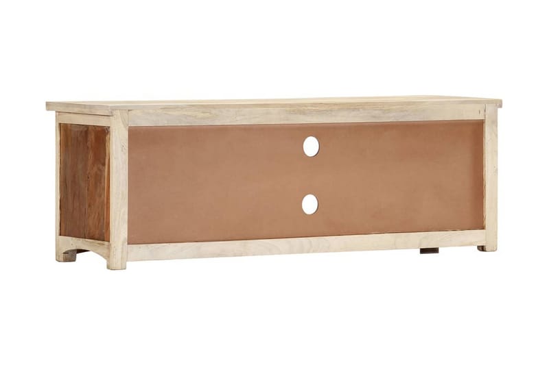 TV-bänk 120x30x40 cm massivt återvunnet trä - Brun - Möbler - Vardagsrum - Tv-möbler & mediamöbler - Tv-bänkar