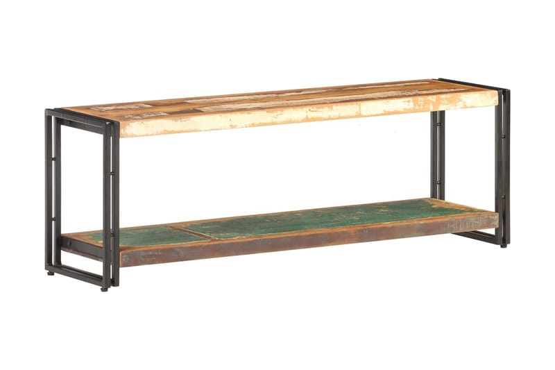 TV-bänk 120x30x40 cm massivt återvunnet trä - Brun - Möbler - Vardagsrum - Tv-möbler & mediamöbler - Tv-bänkar