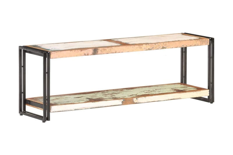 TV-bänk 120x30x40 cm massivt återvunnet trä - Brun - Möbler - Vardagsrum - Tv-möbler & mediamöbler - Tv-bänkar