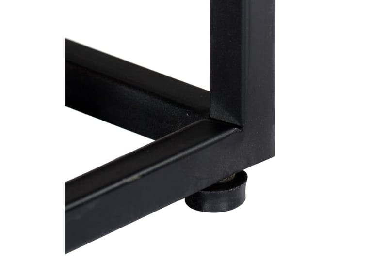 TV-bänk 120x30x40 cm massivt återvunnet trä och stål - Brun - Möbler - Vardagsrum - Tv-möbler & mediamöbler - Tv-bänkar