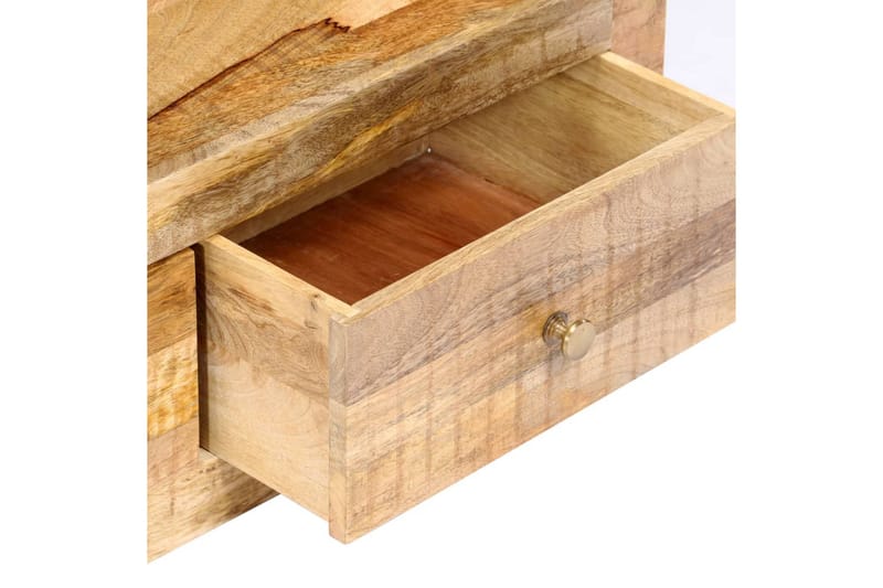 TV-bänk 120x30x40 cm massivt mangoträ - Brun - Möbler - Vardagsrum - Tv-möbler & mediamöbler - Tv-bänkar