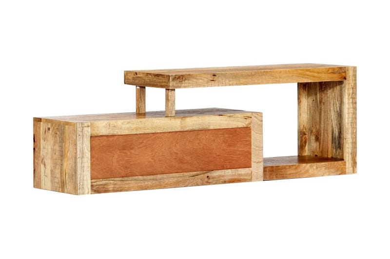 TV-bänk 120x30x40 cm massivt mangoträ - Brun - Möbler - Vardagsrum - Tv-möbler & mediamöbler - Tv-bänkar